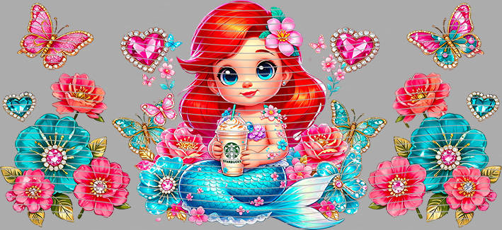 16oz Disney style-D-2998